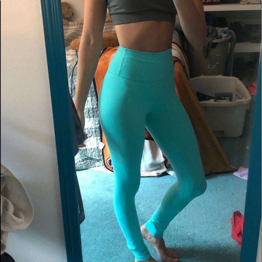 Caribbean blue TYC leggings